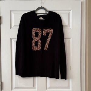 Women’s Aeropostale Leopard Cheetah 87 Sweater Sweatshirt